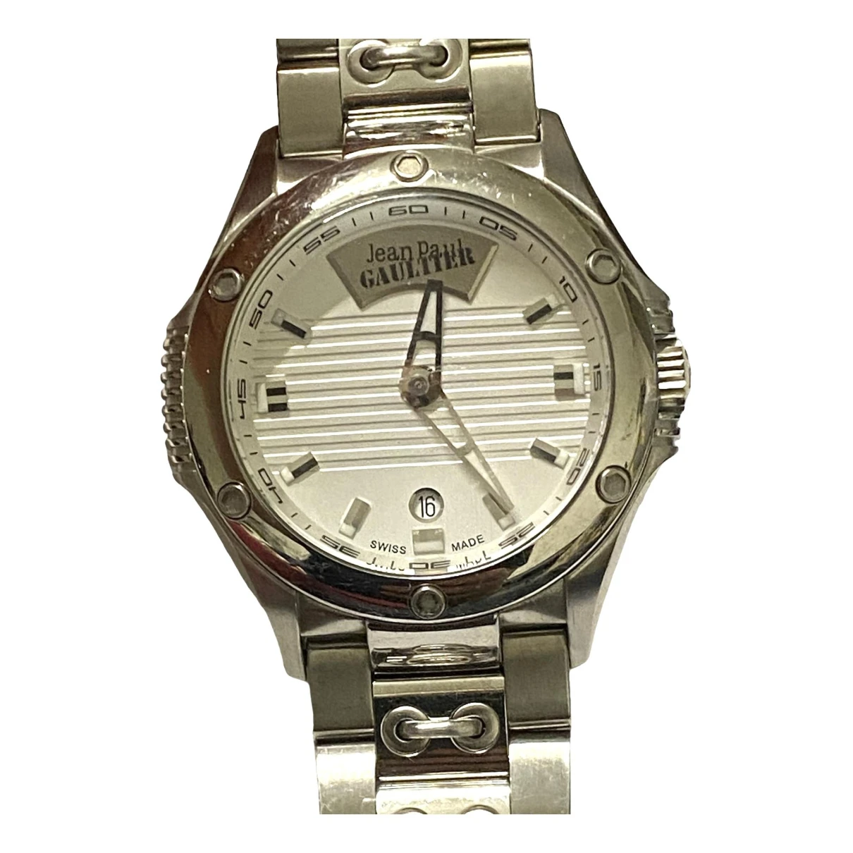Pre-owned Jean Paul Gaultier Watch In Silver