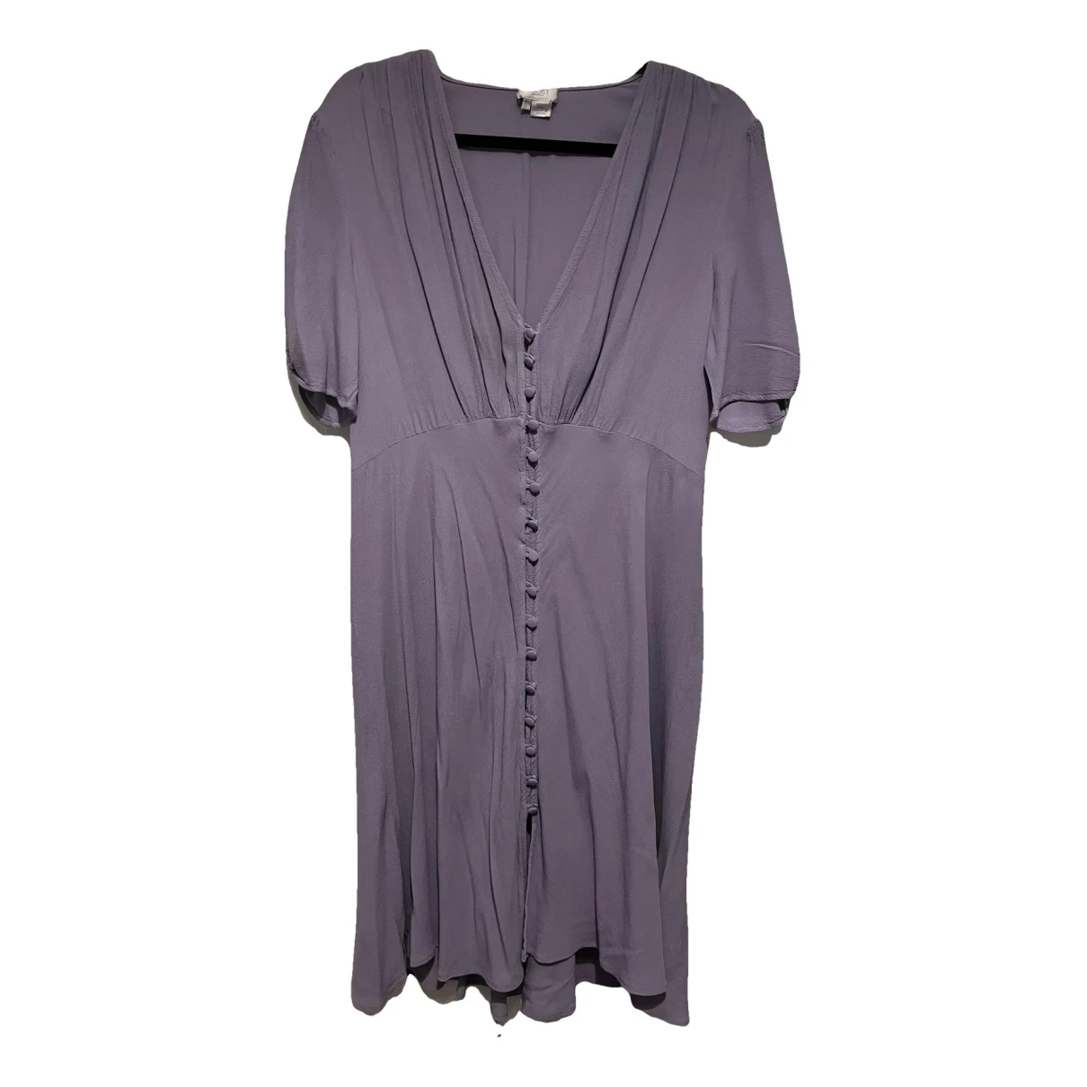 Pre-owned Ghost London Mid-length Dress In Purple