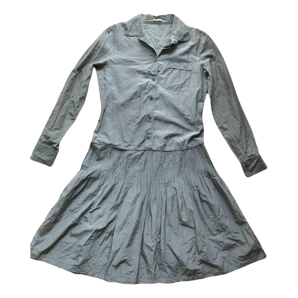 Pre-owned Bottega Veneta Silk Mid-length Dress In Other