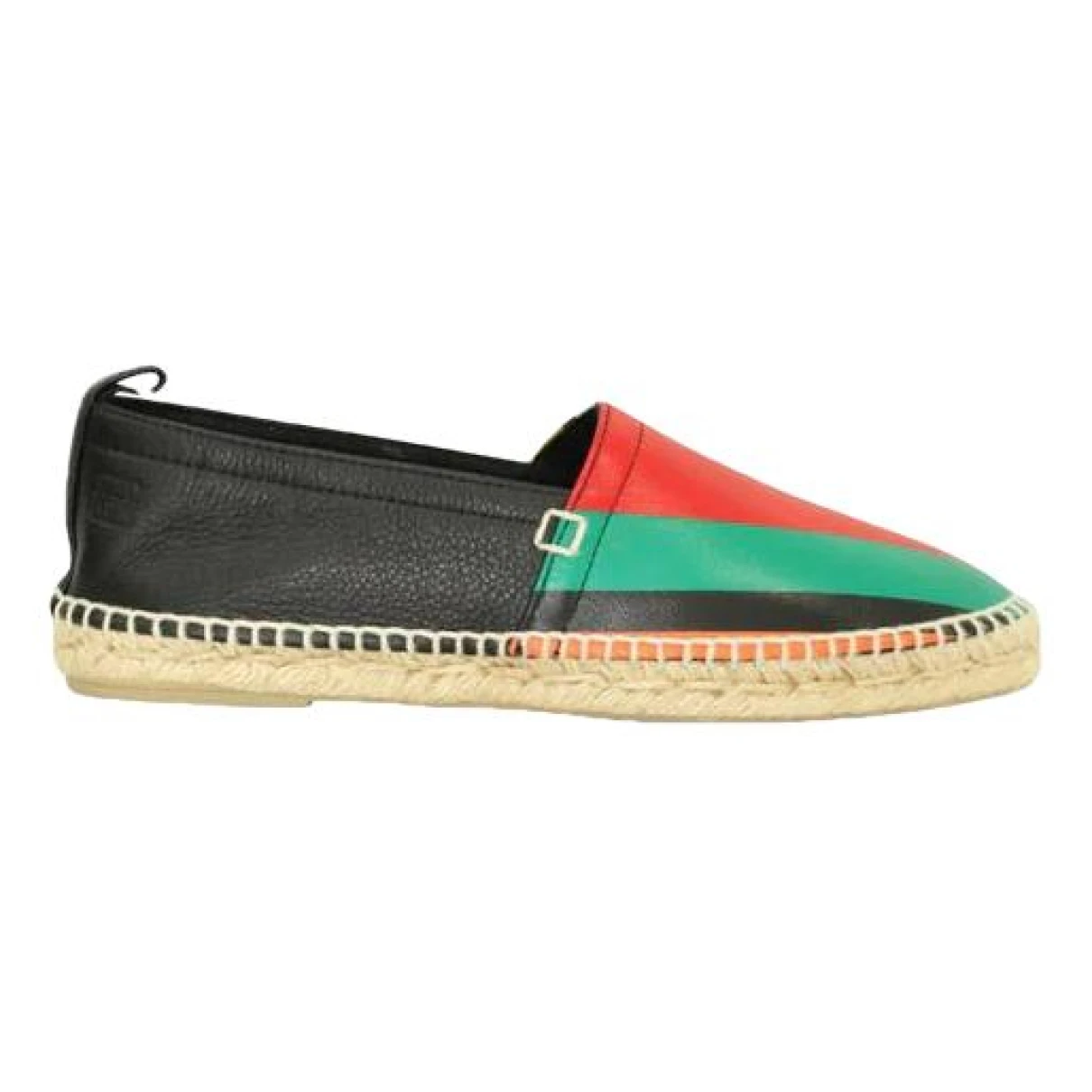 Pre-owned Loewe Leather Flats In Multicolour