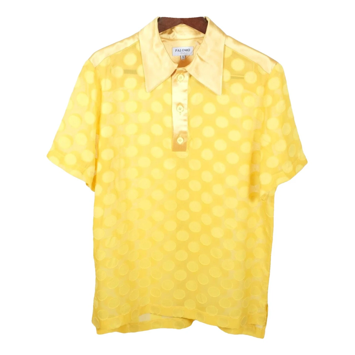 Pre-owned Palomo Spain Polo Shirt In Yellow