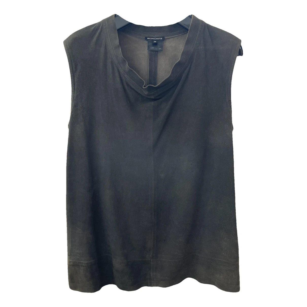 Pre-owned Ann Demeulemeester Vest In Grey