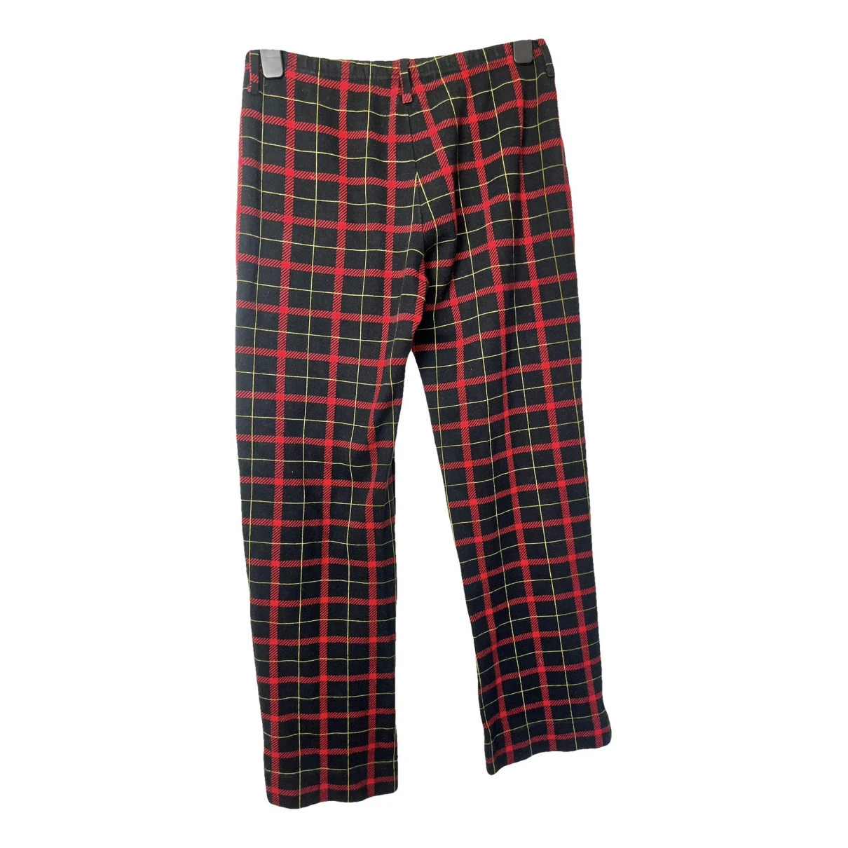 Pre-owned Agnès B. Straight Pants In Red