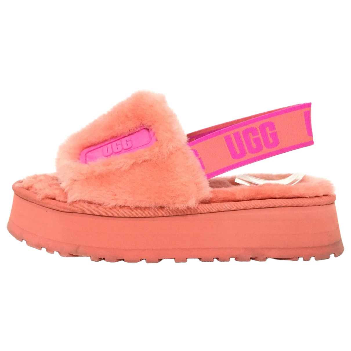 Pre-owned Ugg Cloth Sandals In Pink