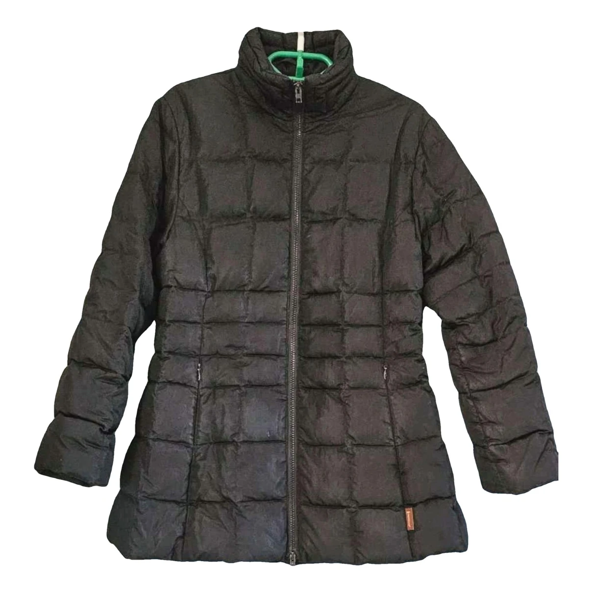 Pre-owned Moncler Classic Peacoat In Black