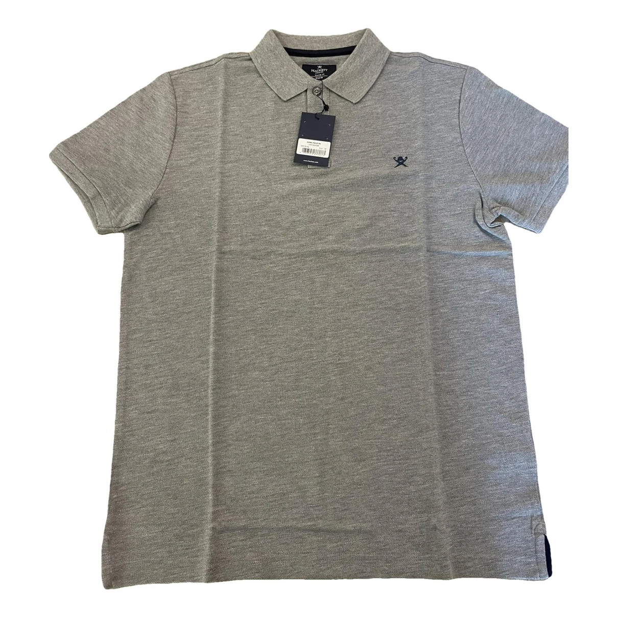 Pre-owned Hackett London Polo Shirt In Grey