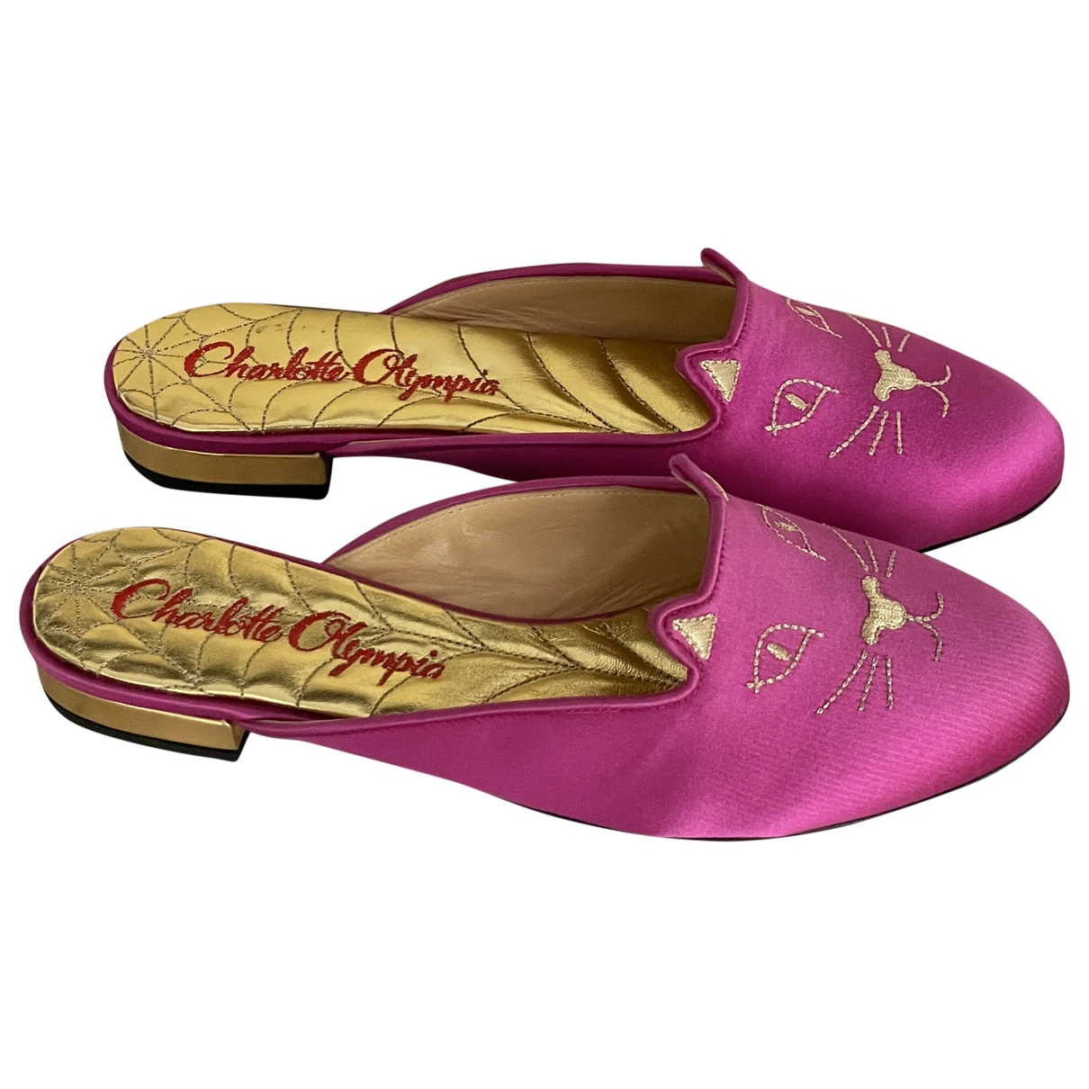 Pre-owned Charlotte Olympia Flats In Other