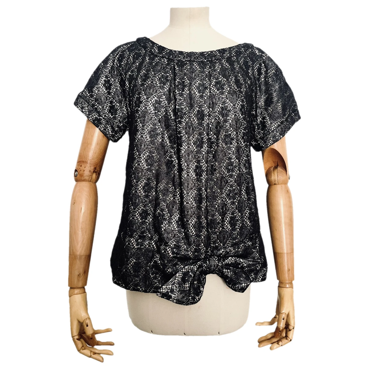 Pre-owned Marc By Marc Jacobs Top In Black