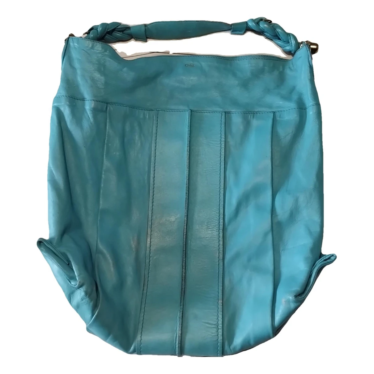 Pre-owned Chloé Héloise Leather Handbag In Blue