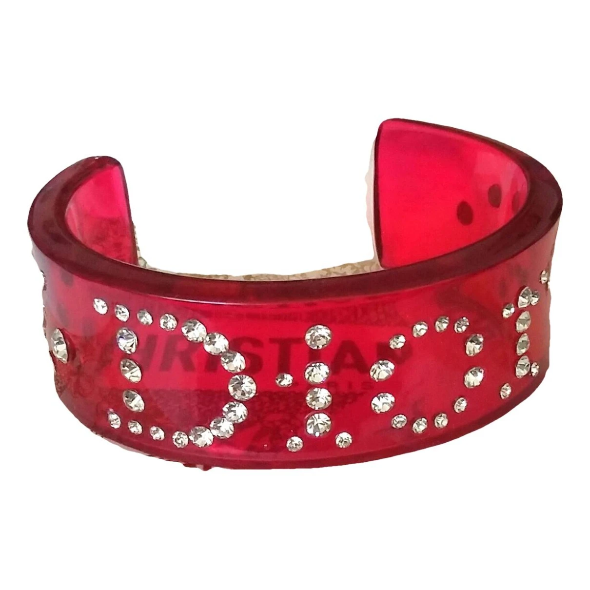 Pre-owned Dior Bracelet In Red
