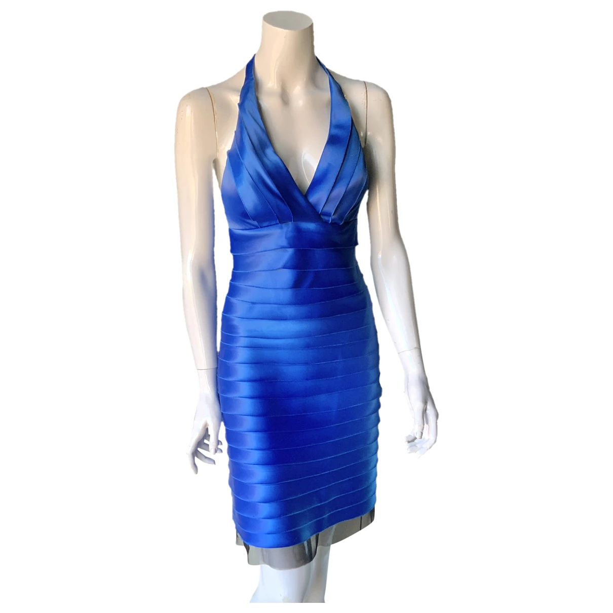 Pre-owned Roberto Verino Mid-length Dress In Blue