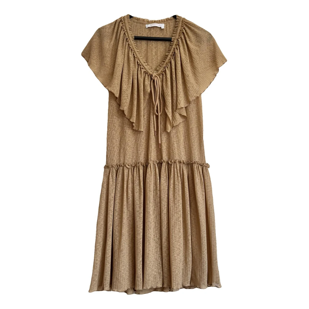 Pre-owned See By Chloé Mid-length Dress In Brown