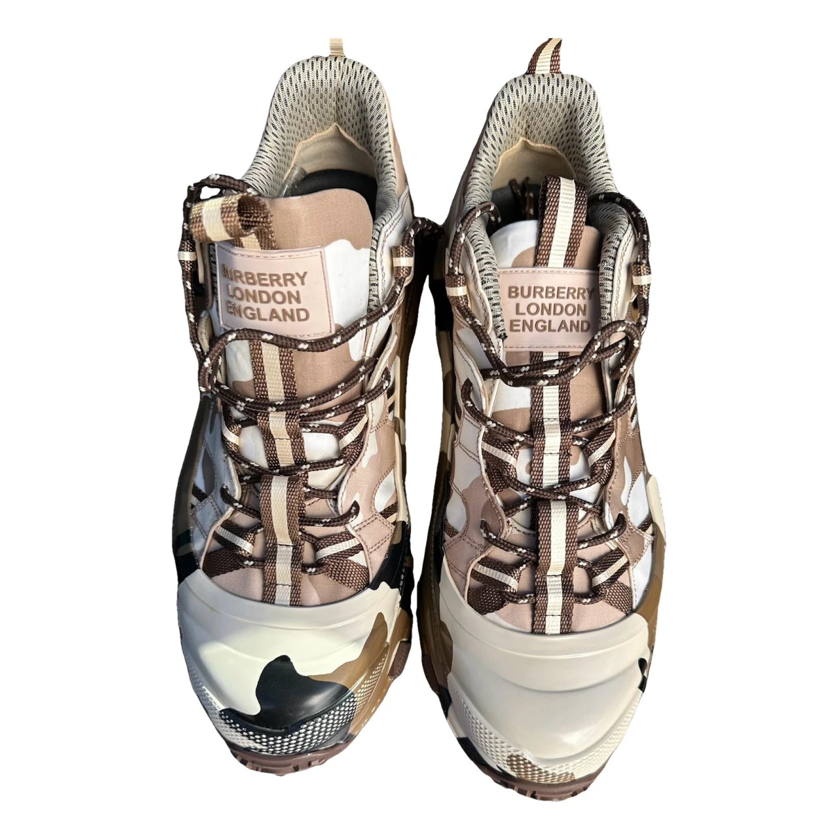 Pre-owned Burberry Arthur Low Trainers In Other
