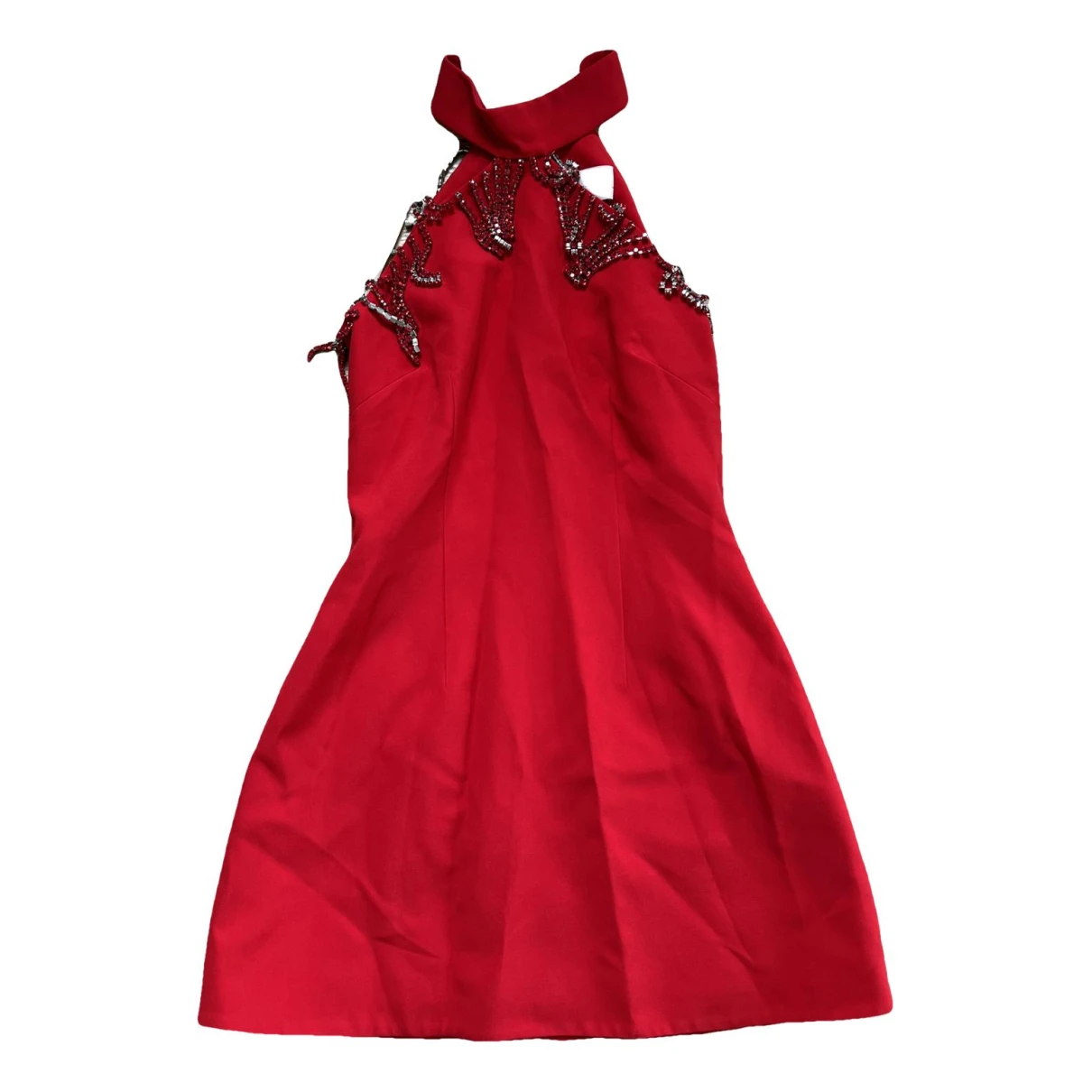 Pre-owned Christopher Kane Mini Dress In Red