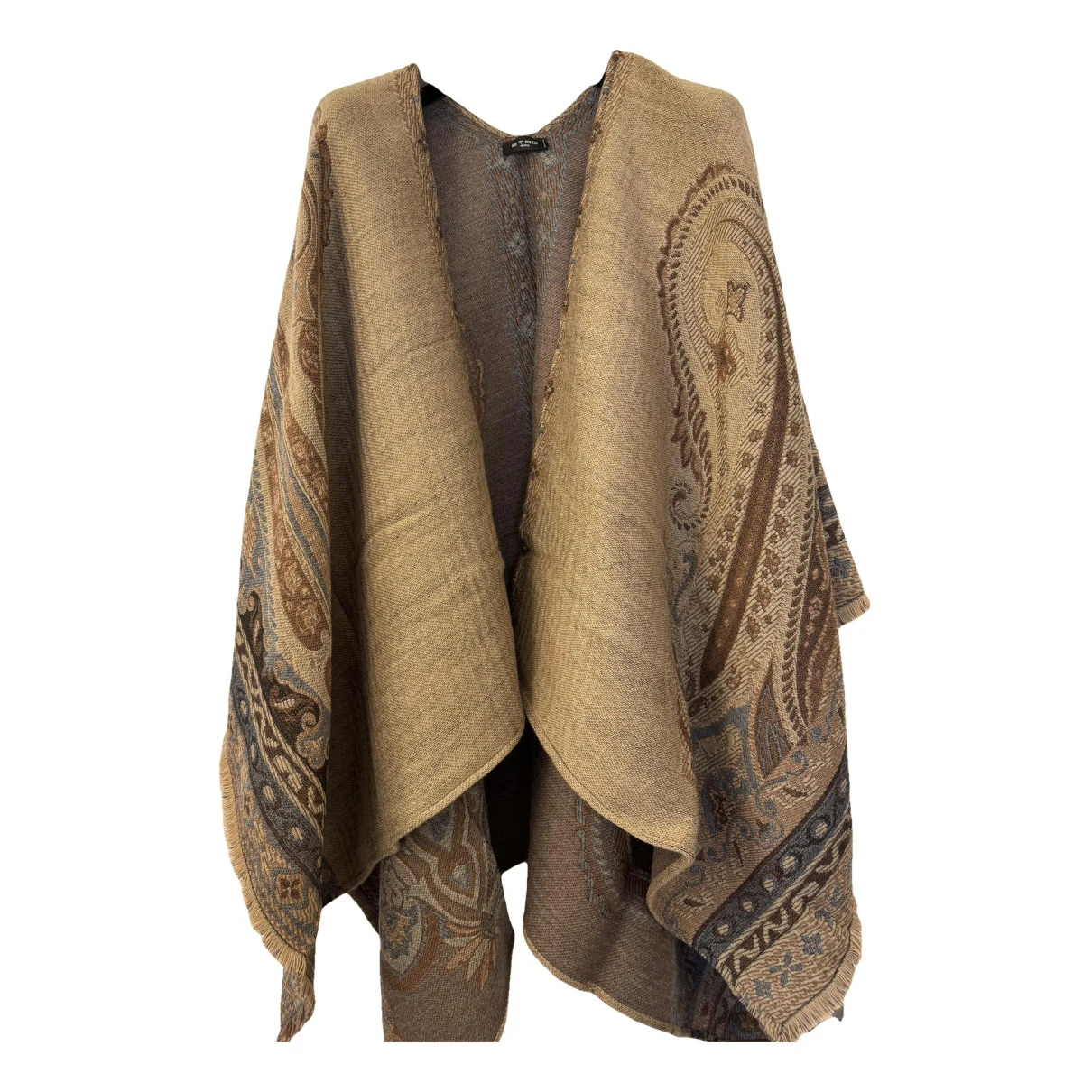 Pre-owned Etro Wool Scarf In Other