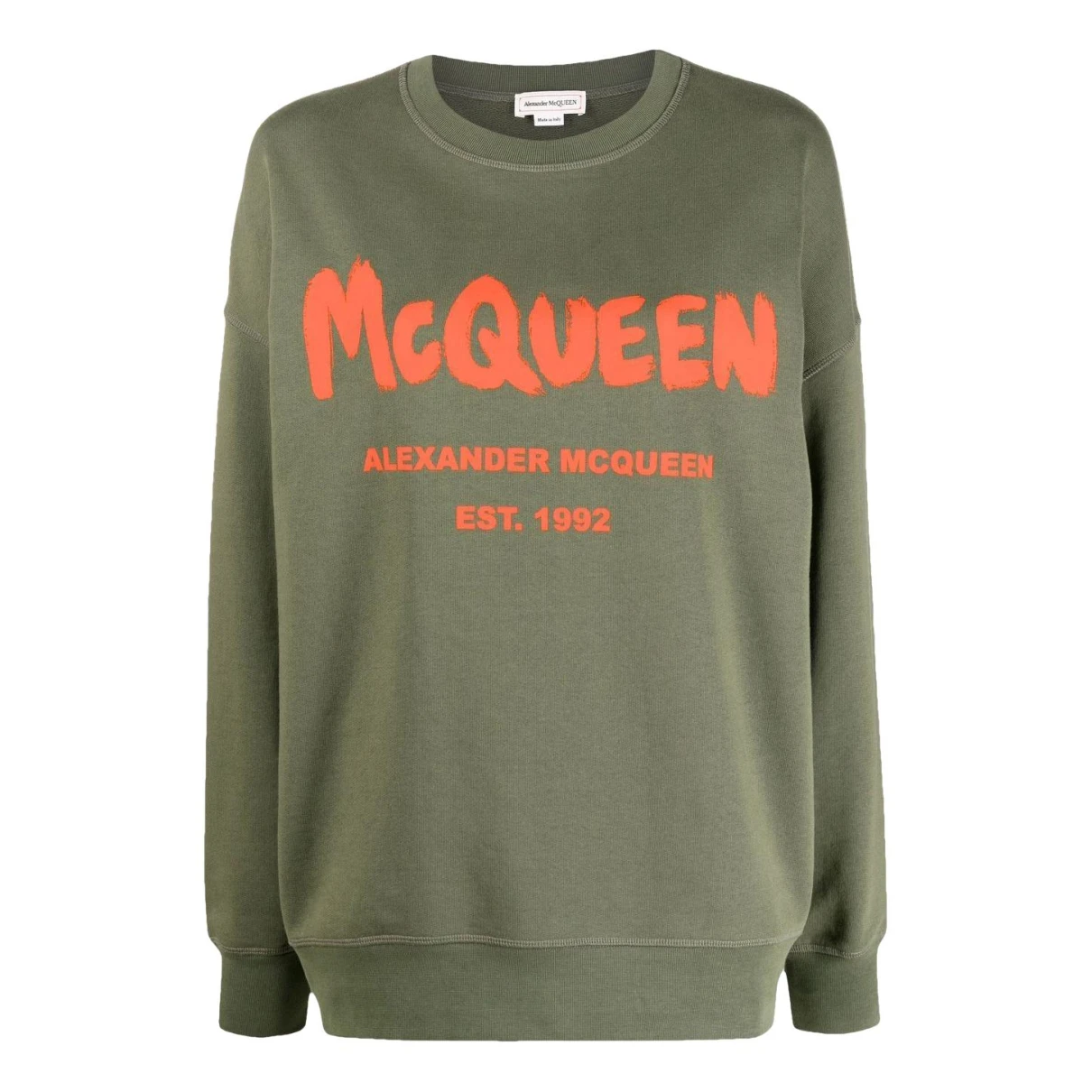 Pre-owned Alexander Mcqueen Blouse In Green