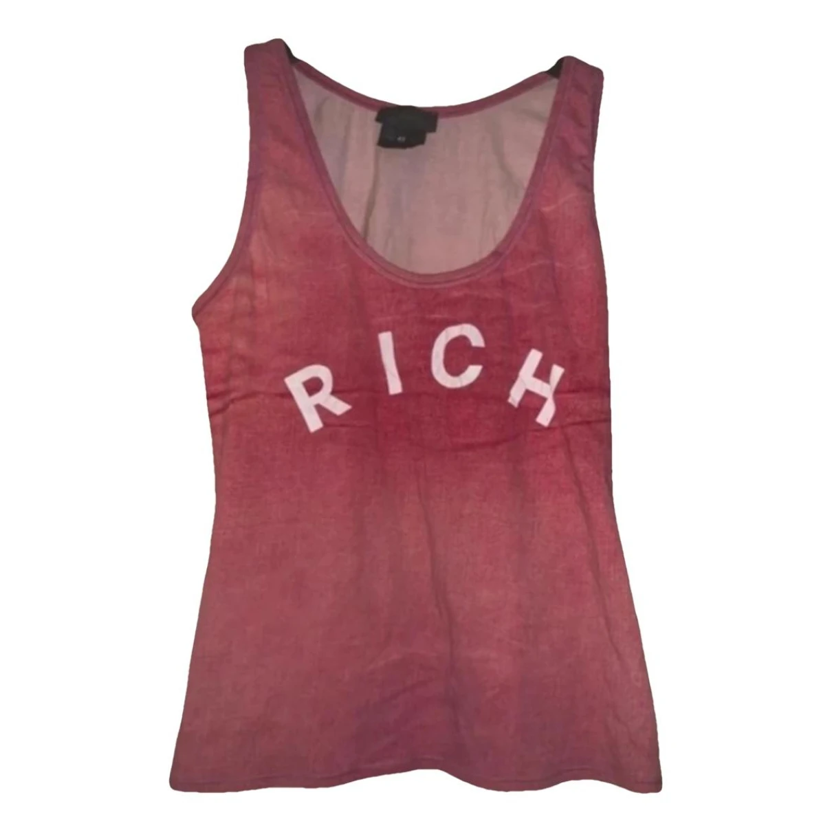 Pre-owned John Richmond Vest In Pink