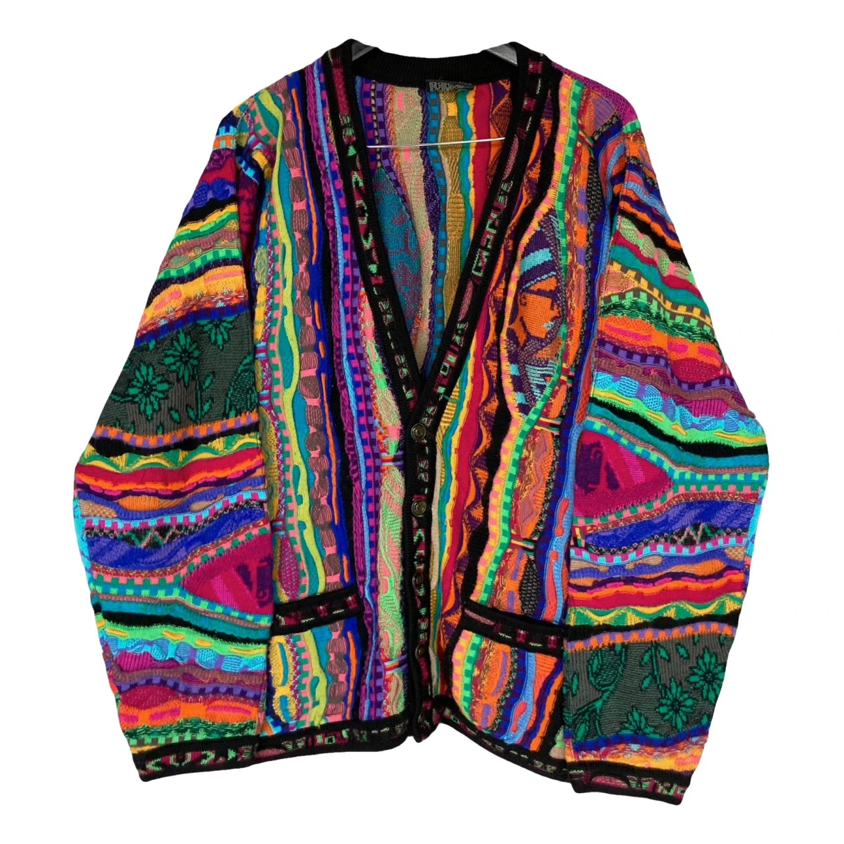 Pre-owned Coogi Wool Sweatshirt In Multicolour