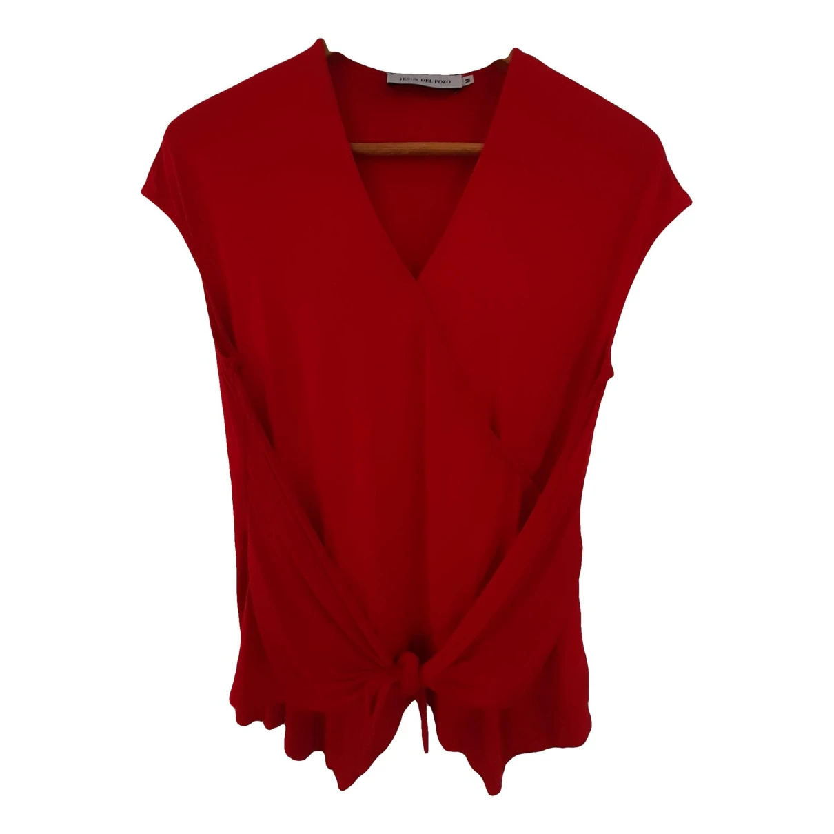 Pre-owned Delpozo Vest In Red