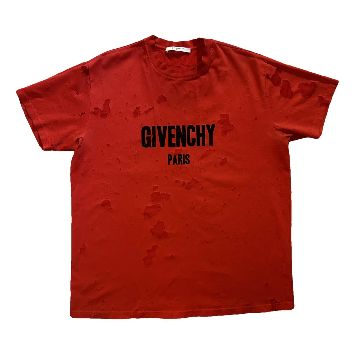 Pre-owned Givenchy T-shirt In Red