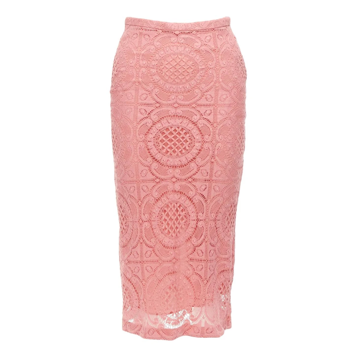 Pre-owned Burberry Skirt In Pink