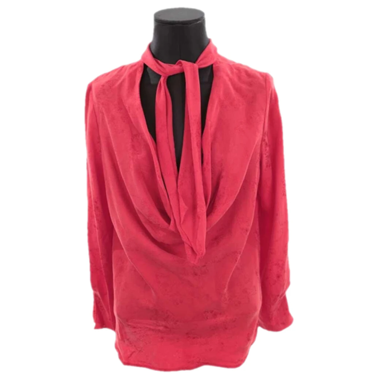 Pre-owned Sandro Blouse In Red