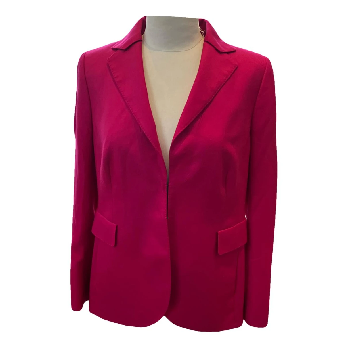 Pre-owned Akris Cashmere Jacket In Pink
