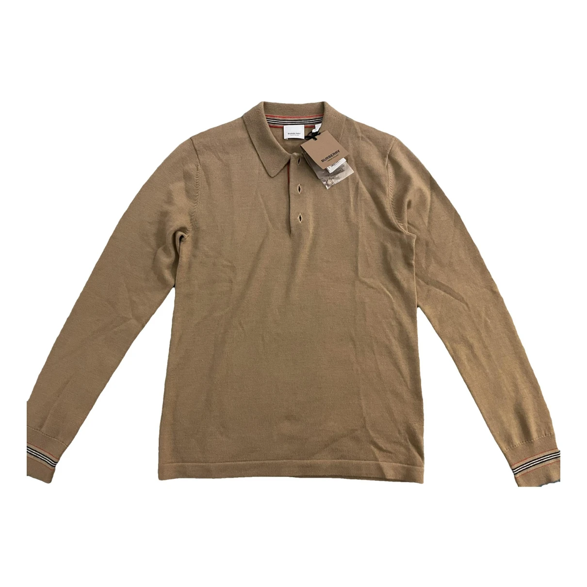 Pre-owned Burberry Polo Shirt In Brown