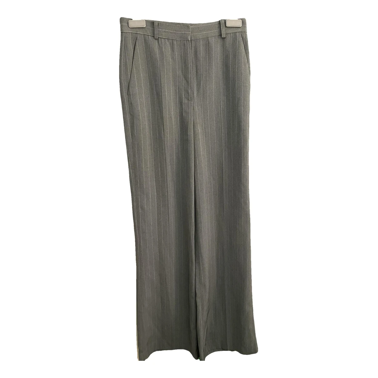 Pre-owned Musier Trousers In Khaki