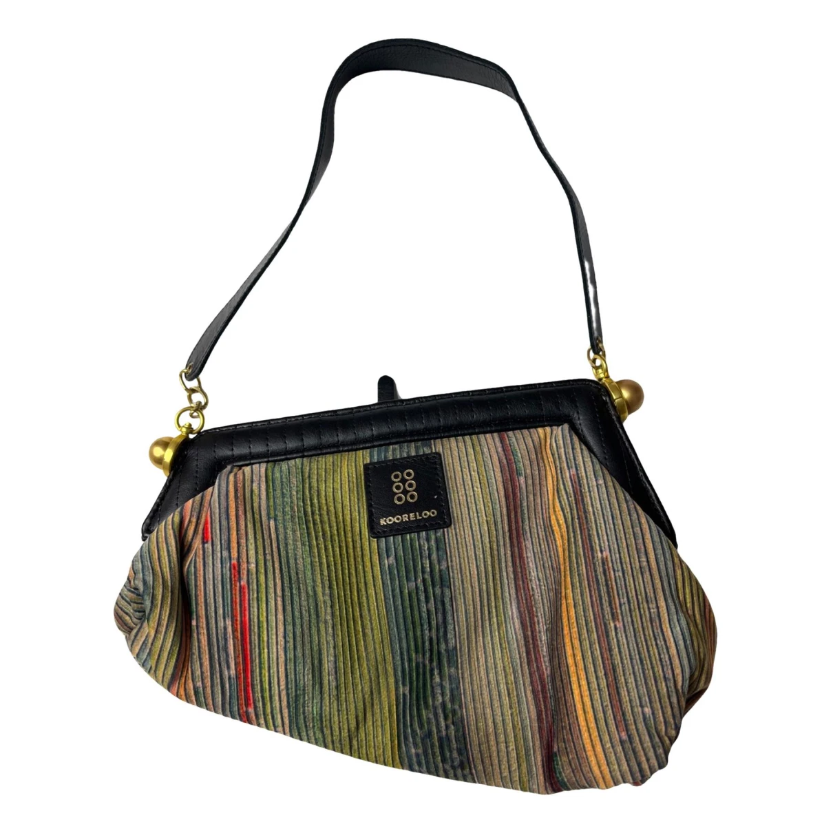Pre-owned Kooreloo Velvet Handbag In Multicolour