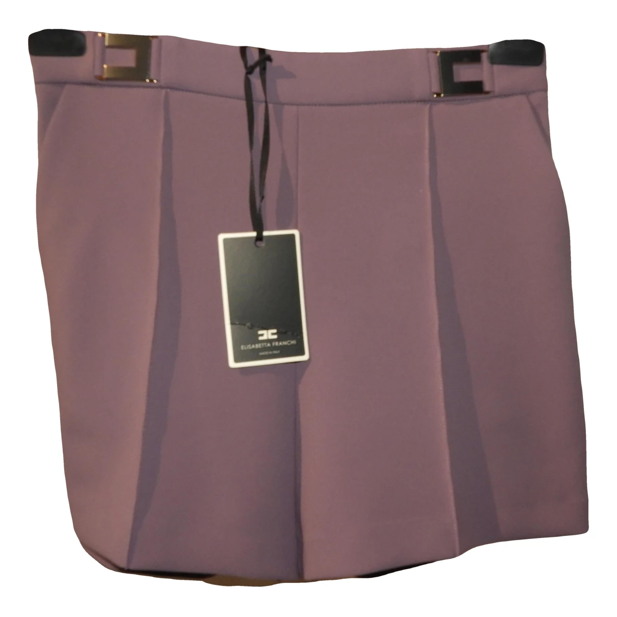Pre-owned Elisabetta Franchi Shorts In Purple
