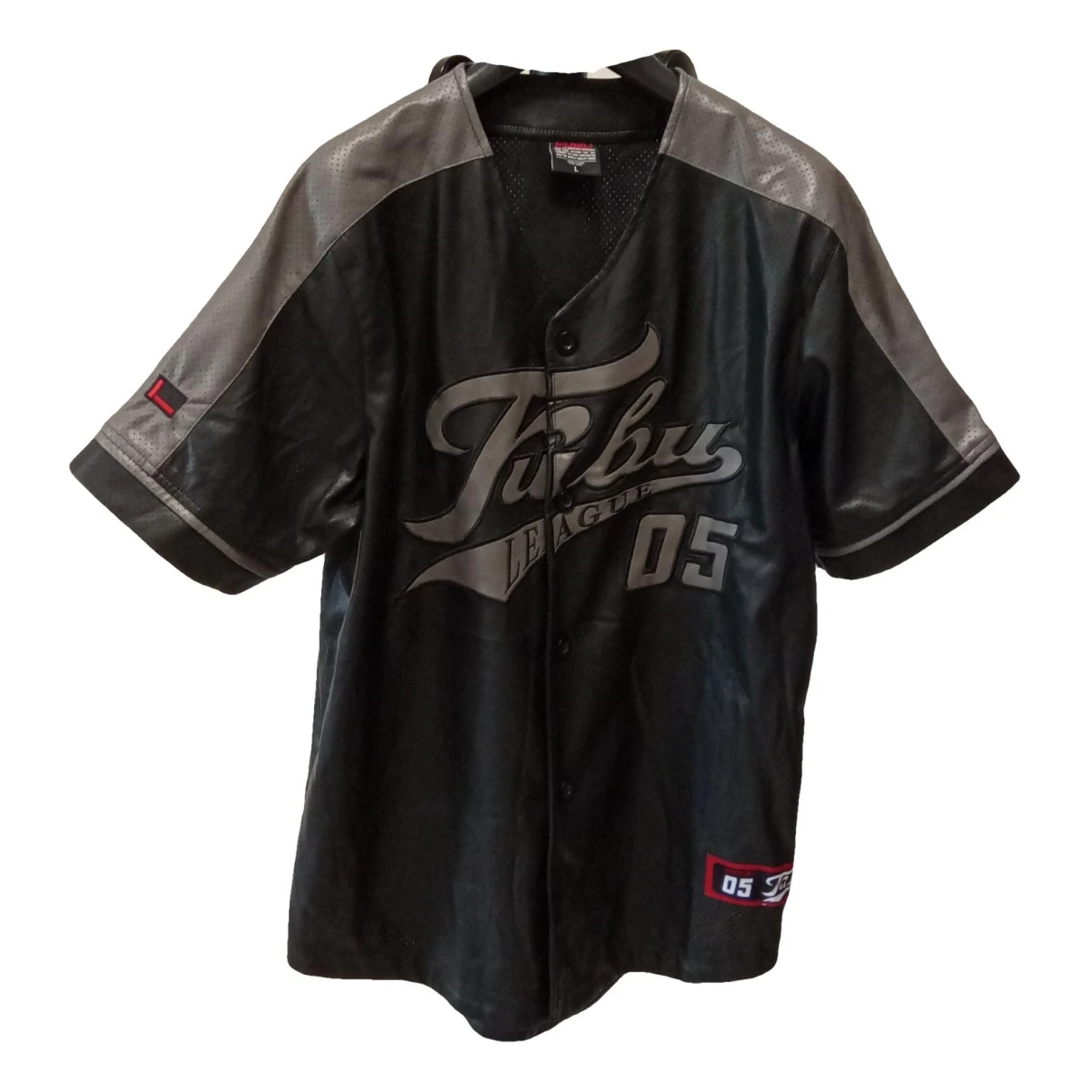 Pre-owned Fubu Leather Shirt In Black