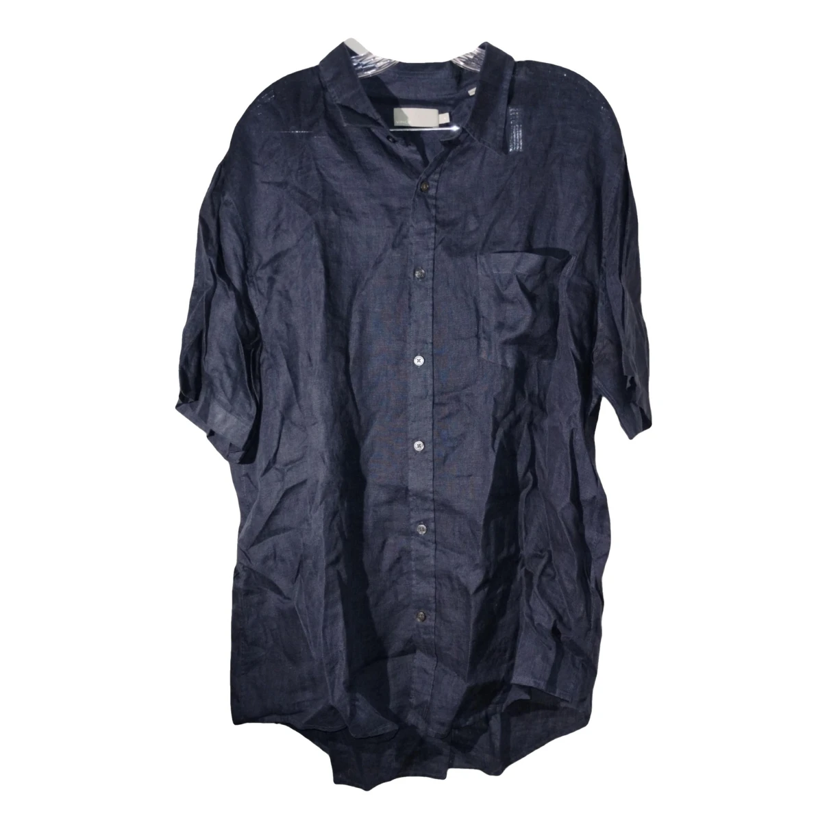 Pre-owned Vince Linen Shirt In Blue