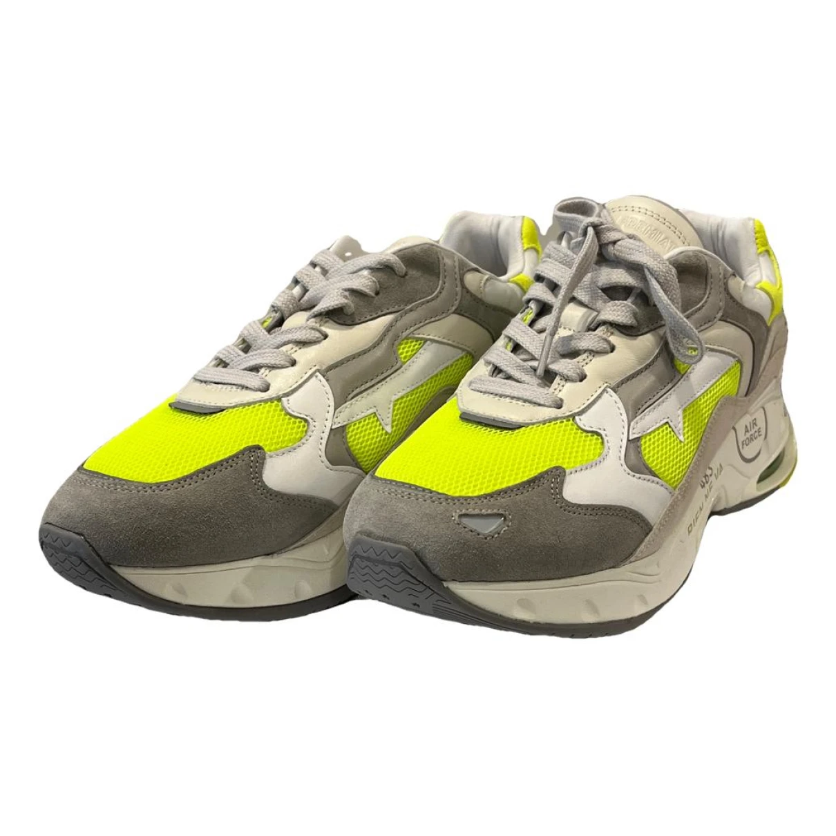 Pre-owned Premiata Trainers In Yellow
