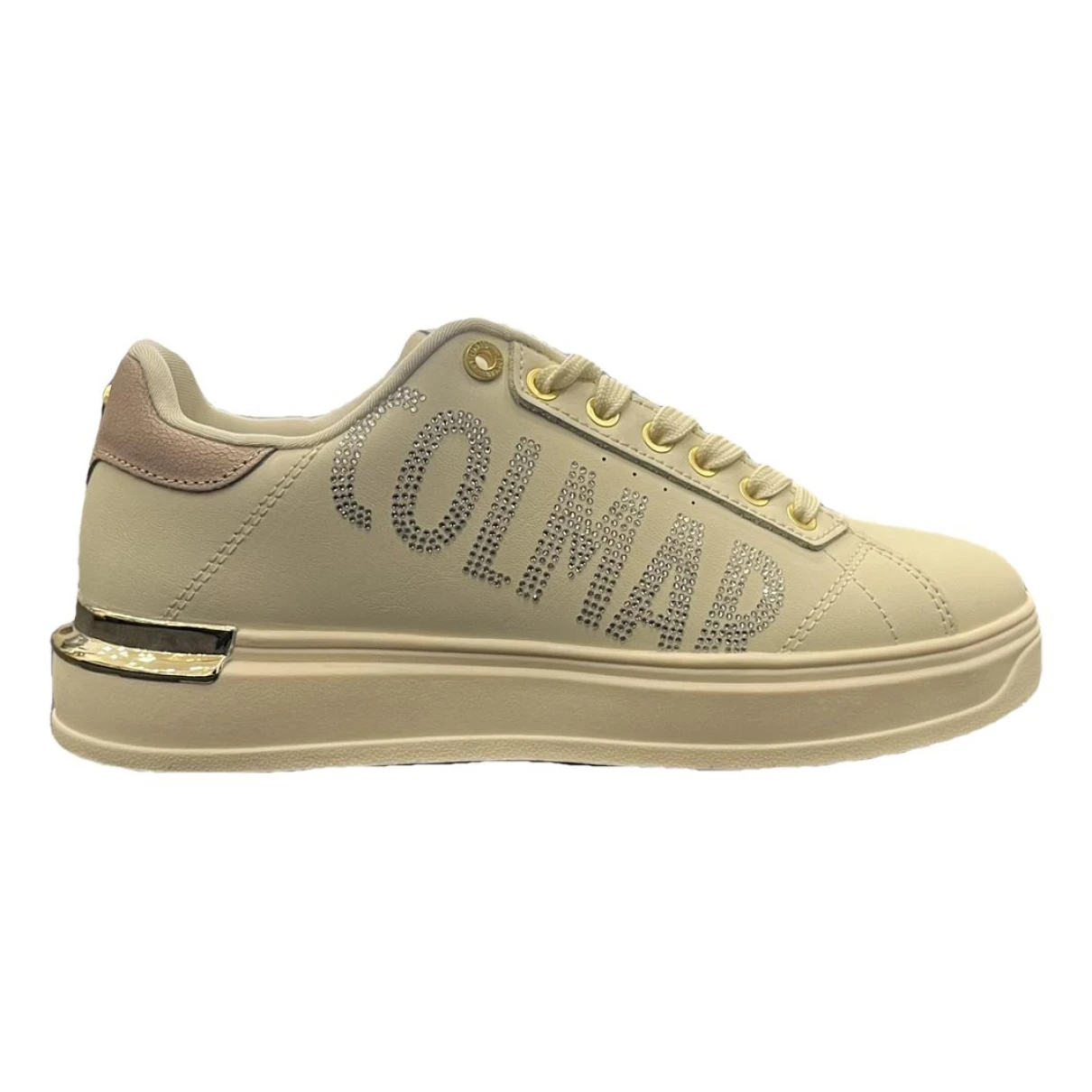 Pre-owned Colmar Leather Trainers In White