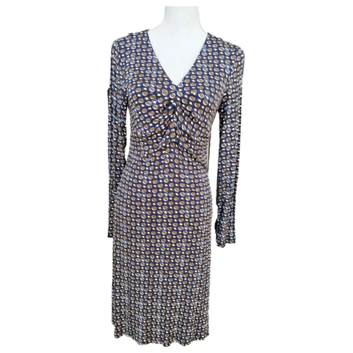 Pre-owned Ashley B Mid-length Dress In Navy