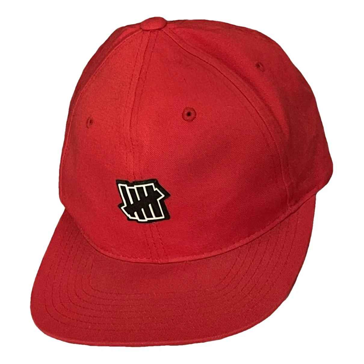 Pre-owned Undefeated Hat In Red