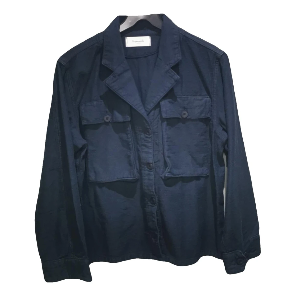 Pre-owned Acquaverde Jacket In Navy