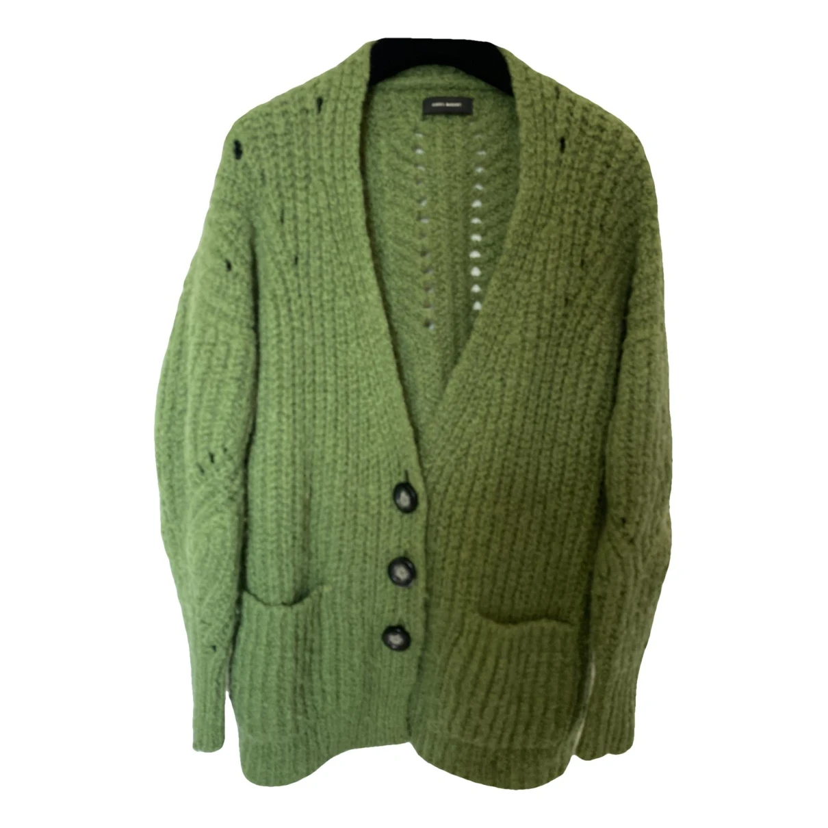 Pre-owned Isabel Marant Wool Cardigan In Green