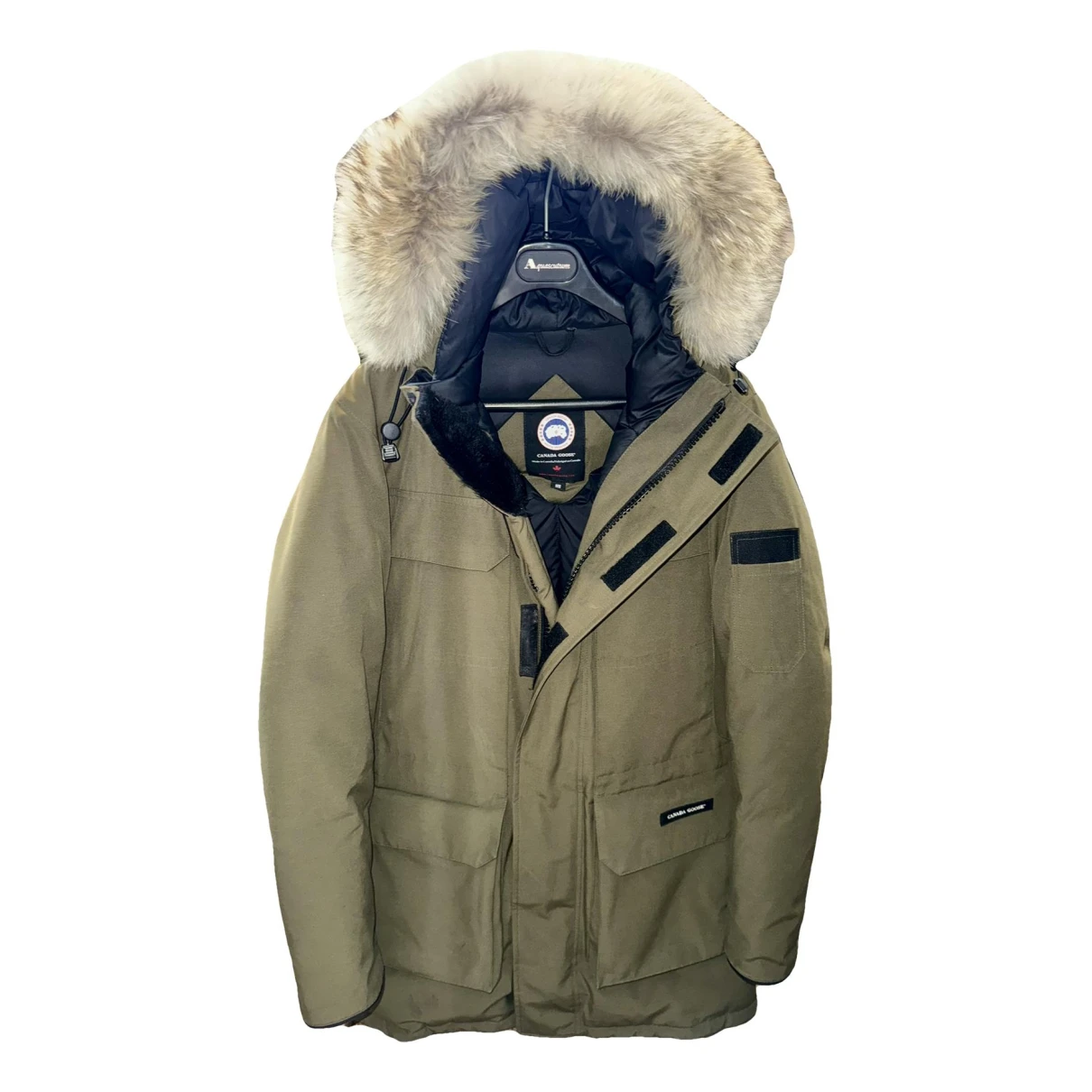 Pre-owned Canada Goose Expedition Parka In Green