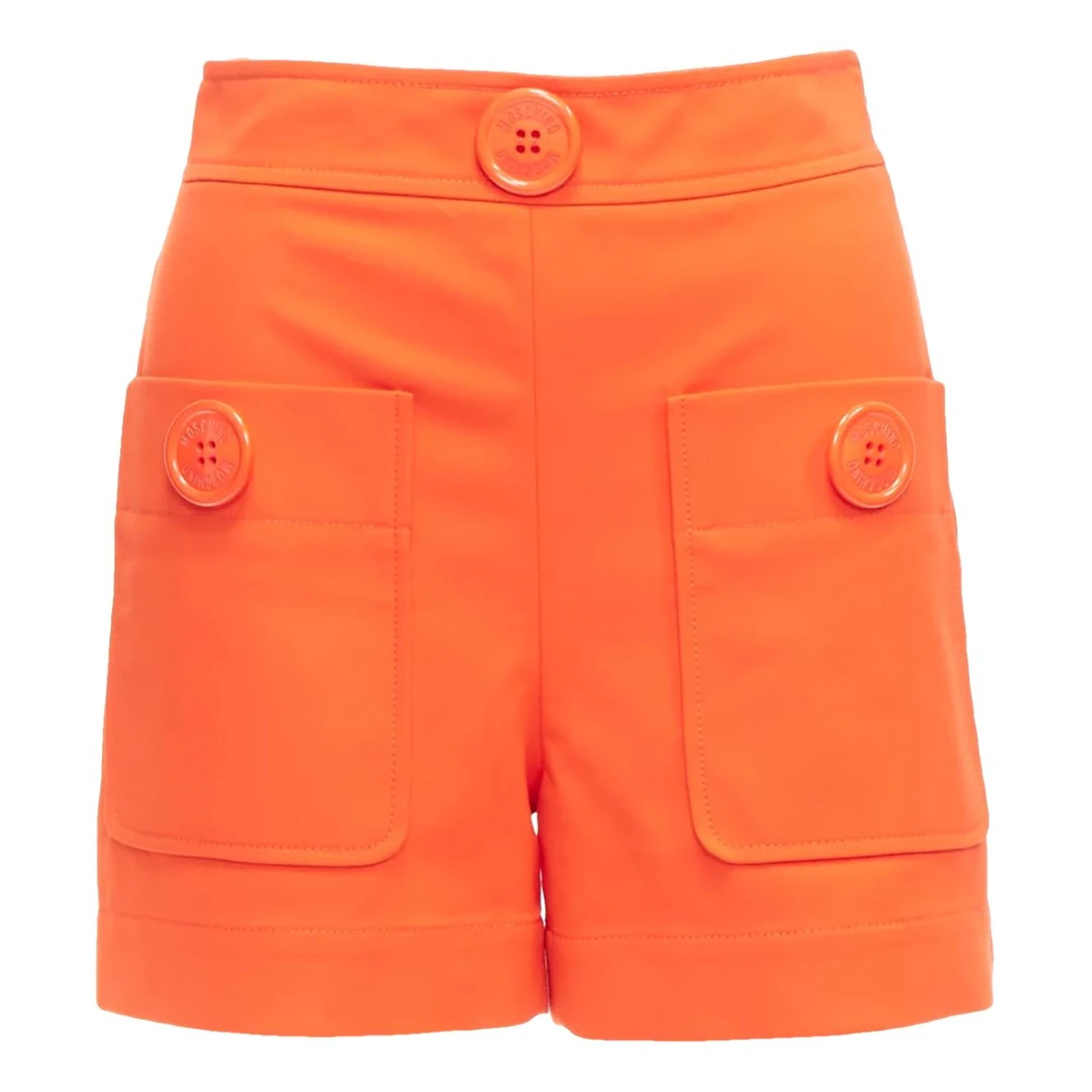 Pre-owned Moschino Shorts In Orange