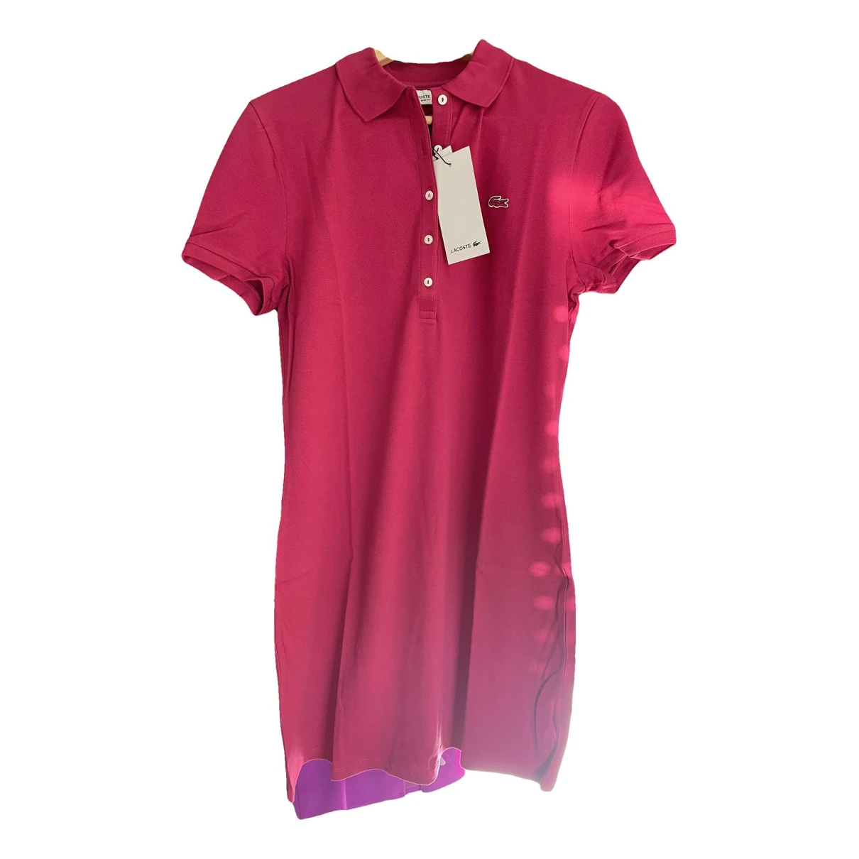 Pre-owned Lacoste Dress In Pink