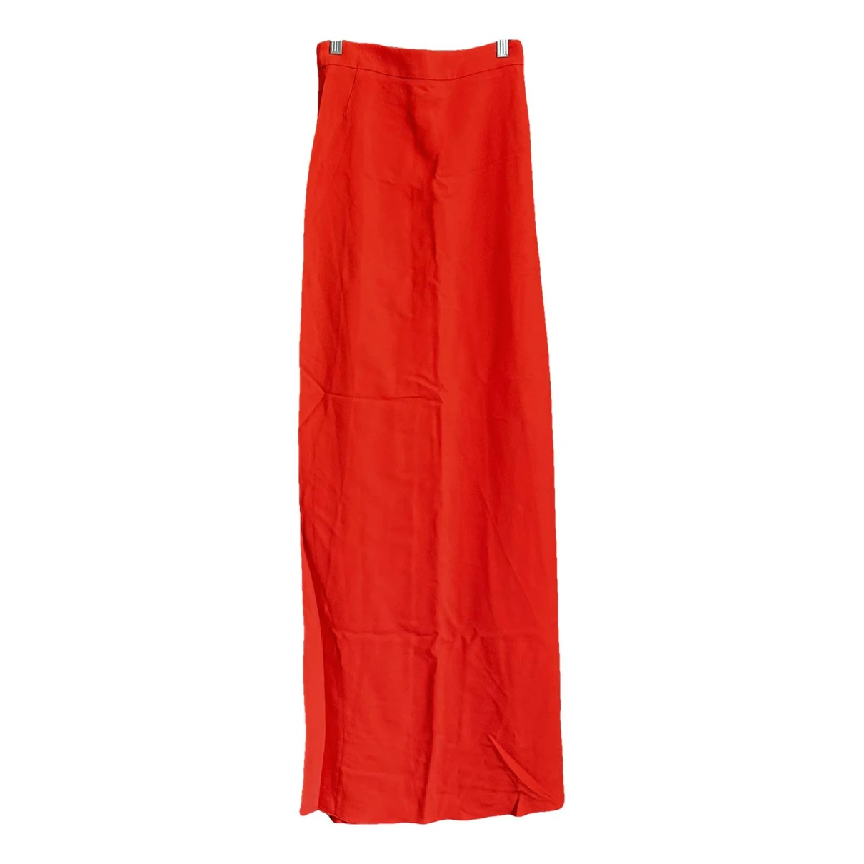 Pre-owned Antonio Berardi Maxi Skirt In Red