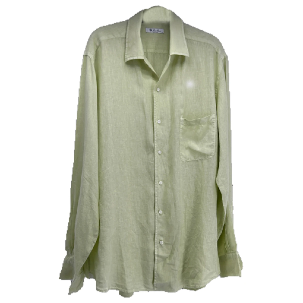 Pre-owned Loro Piana Linen Shirt In Green