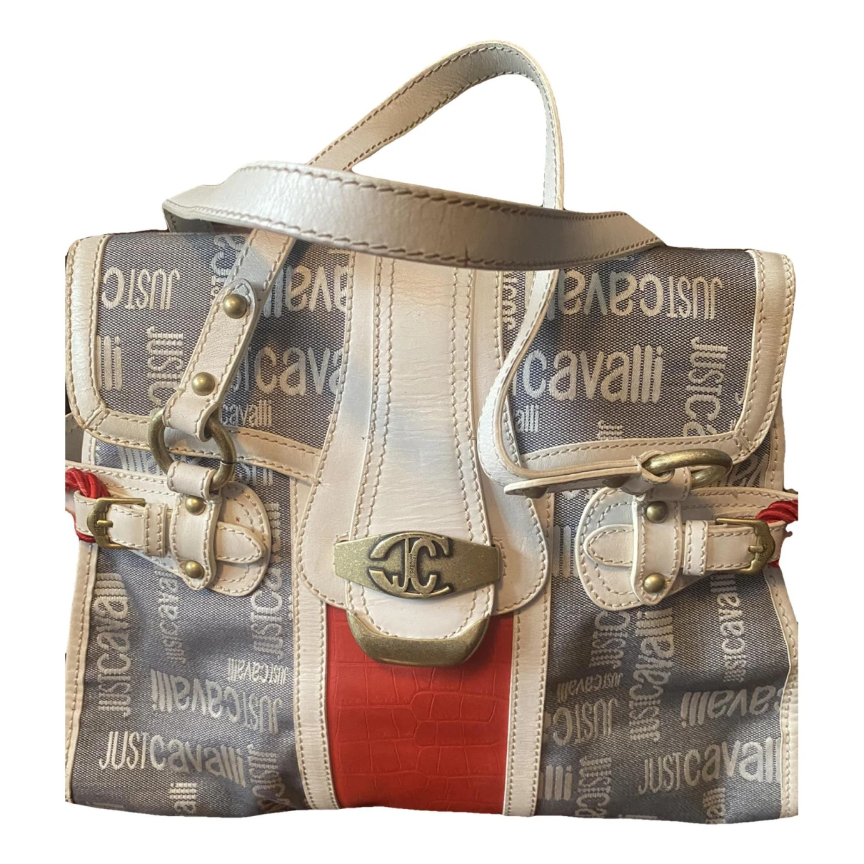 Pre-owned Just Cavalli Handbag In Multicolour