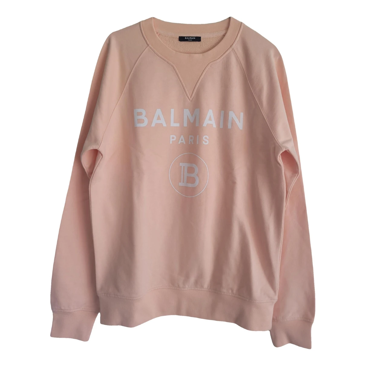 Pre-owned Balmain Sweatshirt In Orange