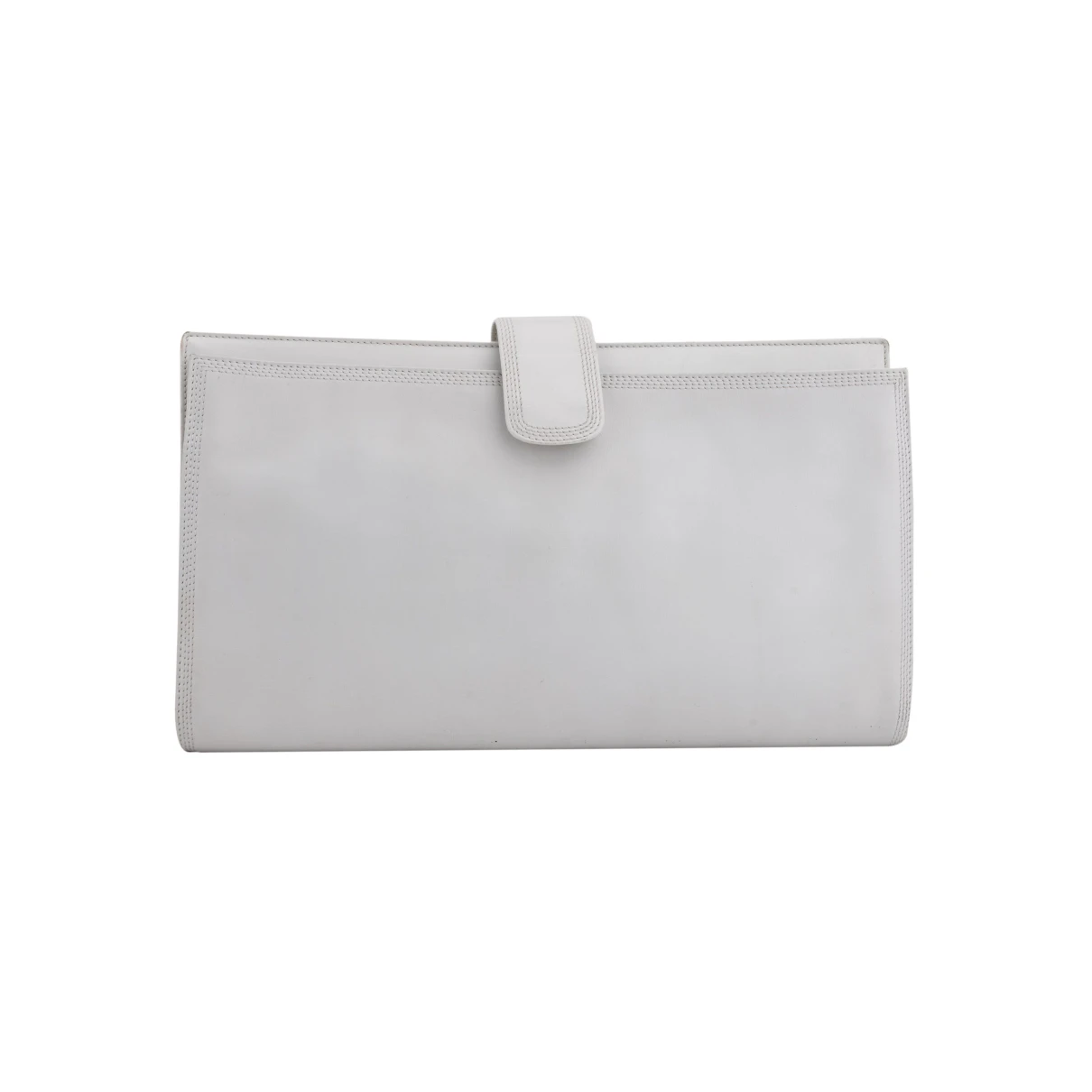 Pre-owned Loewe Leather Handbag In White