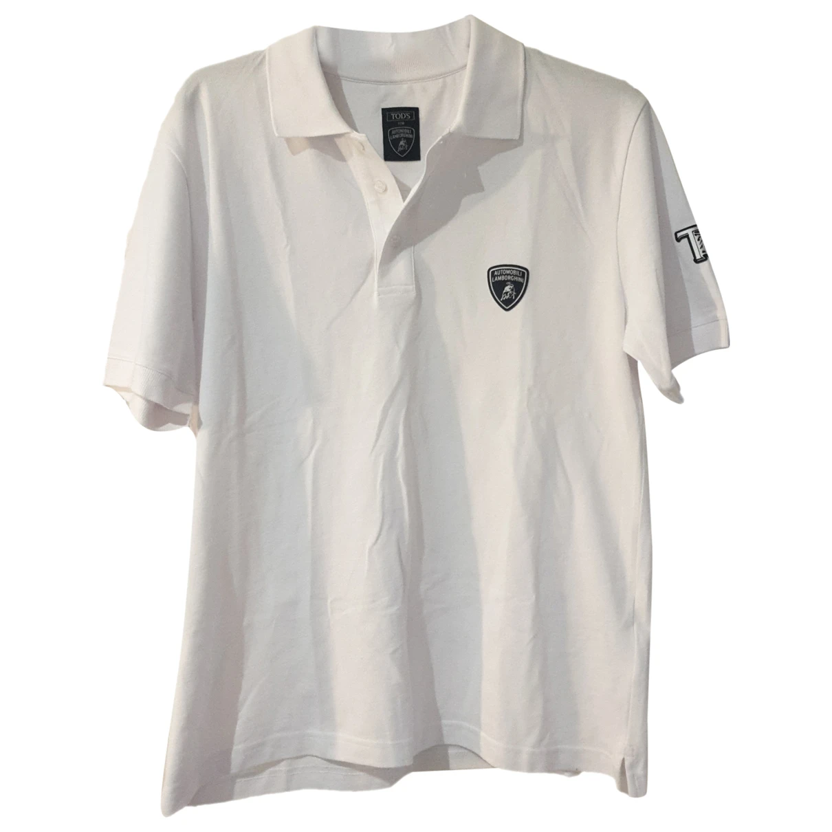 Pre-owned Tod's Polo Shirt In White