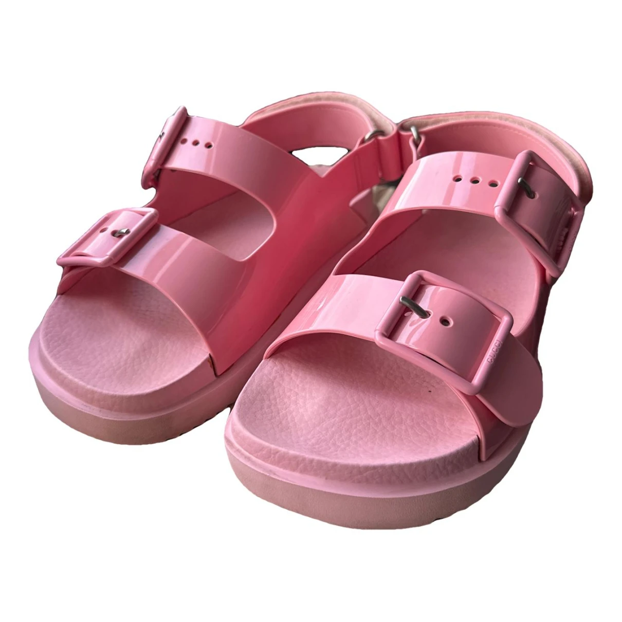 Pre-owned Gucci Sandal In Pink