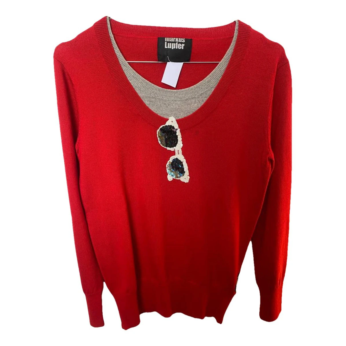 Pre-owned Markus Lupfer Wool Jumper In Red